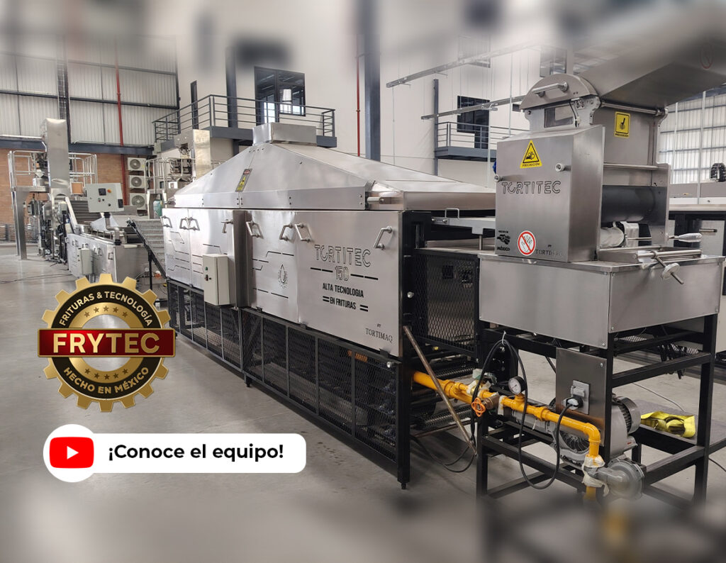 Máquina TORTITEC 150 línea fritura